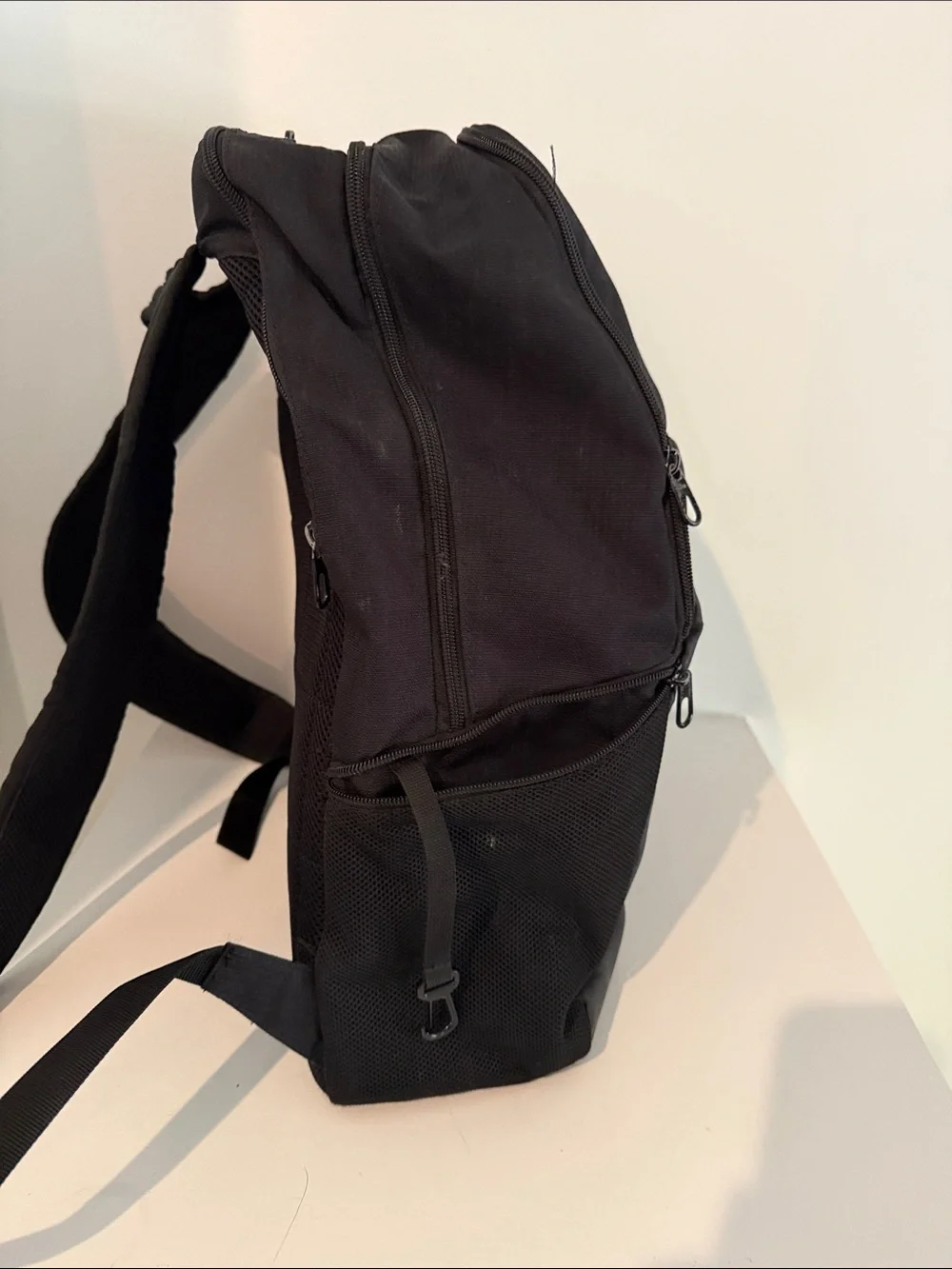 Nike Black and Gray Everyday Backpack with White Swoosh